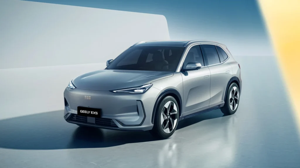 geely ex5 exterior