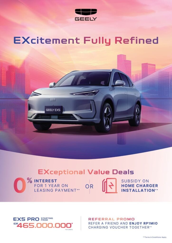 geely ex5 promo