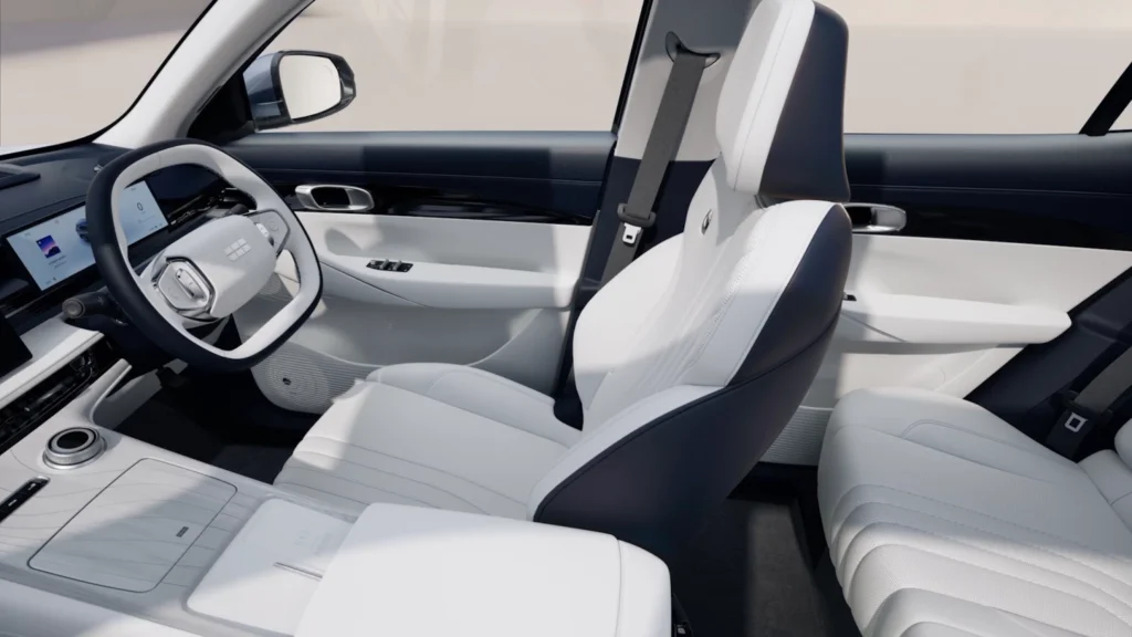 geely ex5 interior